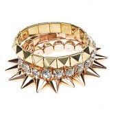 Um conjunto de 3 Rivet Bracelet Set
